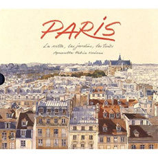 Paris. Coffret 3 livres : Toits de Paris ; Jardins de Paris ; Paris - Moireau Fabrice ; Norac Carl ; Le Dantec Jean-Pier