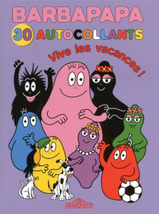 Vive les vacances ! Barbapapa 30 autocollants - TISON/TAYLOR