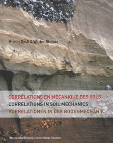 Corrélations en mécanique des sols. Edition français-anglais-allemand - Dysli Michel ; Steiner Walter