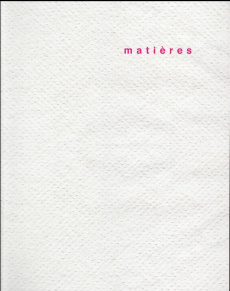 Matières N° 12/2015 - Marchand Bruno