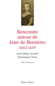 RENCONTRE AUTOUR DE JEAN DE BERNIERES - GOURVIL/TRONC