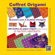 Coffret origami jaune. 4 modèles avec guide d'instructions, 200 feuilles de papier origami, 10 motif - Decio Francesco ; Battaglia Vanda ; De Luca Araldo