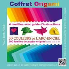 Coffret origami arc en ciel - Robinson Nick ; De Luca Araldo ; Rioboo Chéli