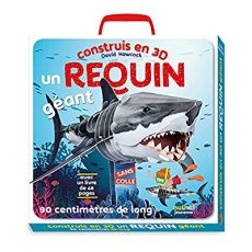 Construis en 3D un requin géant. Avec un livret de 48 pages - Hawcock David