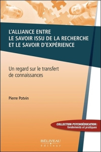 L'alliance entre le savoir issu de la recherche et le savoir d'expérience - Collectif
