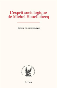 L'esprit sociologique de Michel Houellebecq - Fleurdorge Denis ; Machado Da Silva Juremir