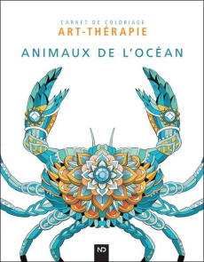 Animaux de l'océan. 40 illustrations à colorer - COLLECTIF