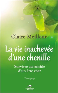 La vie inachevée d'une chenille. Survivre au suicide d'un être cher - Témoignage - Meilleur Claire