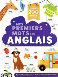 MES PREMIERS MOTS EN ANGLAIS - IMAGIER BILINGUE - 200 MOTS DE LA VIE DE TOUS LES JOURS DES 3 ANS - DELPORTE/SECHAO