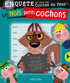 Les trois petits cochons. Enquête au pays des contes de fées - Cox Alexander ; Lynch Stuart ; Boucher Marie-Eve