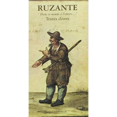 Dans ce monde à l'envers... Textes divers - RUZANTE