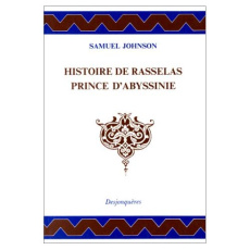HISTOIRE DE RASSELAS PRINCE D'ABYSSINIE - Johnson Samuel