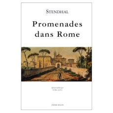 Corpus des voyages de Stendhal Tome 1 : Promenades dans Rome - STENDHAL