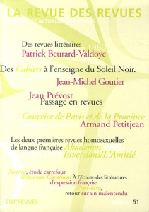 La revue des revues N° 51, Printemps 2014 - Corpet Olivier