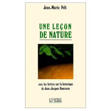 Une leçon de nature - Pelt Jean-Marie