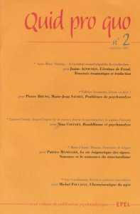 QUID PRO QUO TOME 2 - CASADAMONT GUY