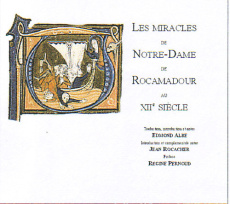 LE LIVRE DES MIRACLES DE ROCAMADOUR AU XIIE SIECLE - COLLECTIF