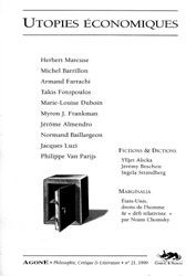 Agone N° 21 : Utopies économiques - COLLECTIF