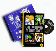 Le papa-maman. Avec Livre-CD, avec 1 CD audio [BRAILLE - Galvani Angelina ; Abirached Zeina