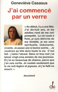 J'ai commencé par un verre - Casasus Geneviève