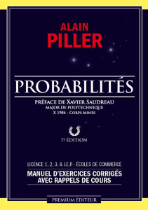 PROBABILITES 7 EME EDITION - ALAIN PILLER