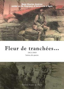 Fleur de tranchées... 1913-1919. Lettres de guerre - Andrieu René Charles ; Andrieu Gilbert