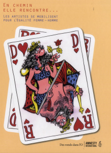 En chemin elle rencontre... Tome 3 : Les artistes se mobilisent pour l'égalité entre les femmes et l - COLLECTIF