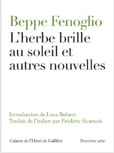 L'herbe brille au soleil et autres nouvelles - Fenoglio Beppe ; Bufano Luca ; Sicamois Frédéric
