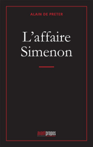 L'affaire Simenon - Preter Alain de