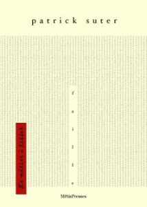 Faille, theatre de voix - Suter Patrick