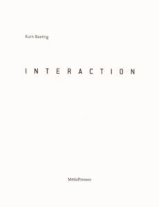 Interaction. Edition bilingue français-anglais - Baettig Ruth ; Di Salvatore Giuseppe