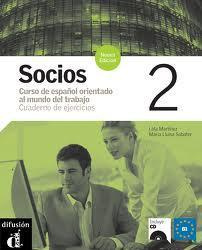 Socios 2. Cuaderno de ejercicios, avec 1 CD audio - Corpas Jaime ; Martinez Lola ; Sabater Maria-Lluïs