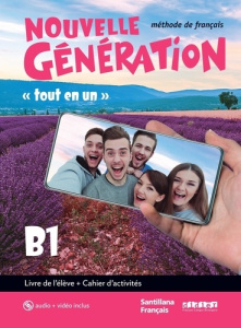 Nouvelle Génération B1. Avec 1 DVD 1 CD AUDIO - Cocton Marie-Noëlle