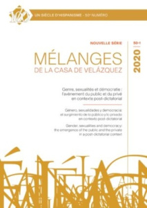 Mélanges de la Casa de Velazquez Tome 50 N° 1, avril 2020 : Genre, sexualités et démocratie : l'avèn - Chamouleau Brice ; Bertrand Michel