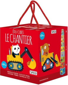 Le chantier. 10 édu-cubes   un mini "Atlas" de 10 pages - Gaule Matteo ; Negrel Sarah