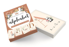 L'alphabet. Avec un livre et 30 cartes - Bonaguro Valentina ; Manuzzato Valentina ; Negrel