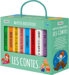 Ma petite bibliothèque Les contes. Coffret en 8 volumes : Cendrillon ; Le vilain petit canard ; le p - Gaule Matteo ; Marcolin Roberta ; Negrel Sarah