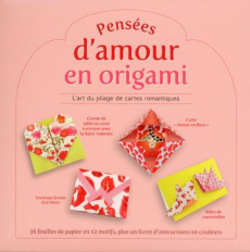 Pensées d'amour en origami. L'art du pliage de cartes romantiques - Jemko Florence ; Rioboo Chéli