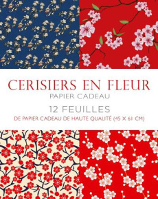 Cerisiers en fleur. Papier cadeau - COLLECTIF