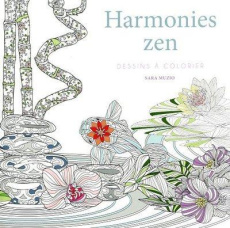 Harmonies zen. Dessins à colorier - Muzio Sara