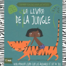 Le livre de la jungle. Avec un livre cartonné et un set de jeu - Adams Jennifer ; Oliver Alison ; Kipling Rudyard