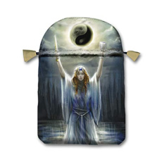 BOURSE SATIN "PRETRESSE SACREE"