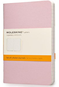 CAHIER PASTEL SET DE 3 POCHE LIGNE SET DE 3 - MOLESKINE