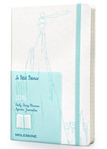 AGENDA 2015 PETIT PRINCE JOURNALIER BLANC GD FT - MOLESKINE