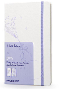 AGENDA 2015 PETIT PRINCE SEMAINIER CARNET BLANC GD FT - MOLESKINE