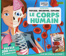 Voyage, découvre, explore le corps humain. Avec un puzzle de 200 pièces - Gaule Matteo ; Eysel Caroline