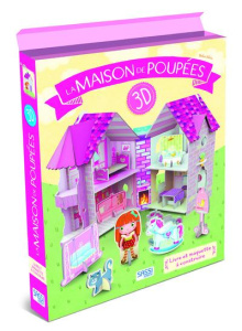 La maison de poupées 3D. Livre et maquette à construire - Facci Valentina ; Fabris Nadia ; Negrel Sarah
