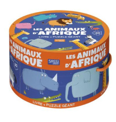 Les animaux d'Afrique. Avec un puzzle géant de 30 pièces - Neil Mathew ; Negrel Sarah