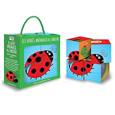Les bébés animaux du jardin. Cubes empilables et livre - Gaule Matteo ; Eysel Caroline