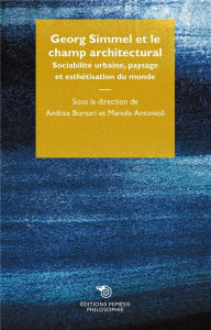 Georg Simmel et le champ architectural. Sociabilité urbaine, paysage et esthétisation du monde - Borsari Andrea ; Antonioli Manola